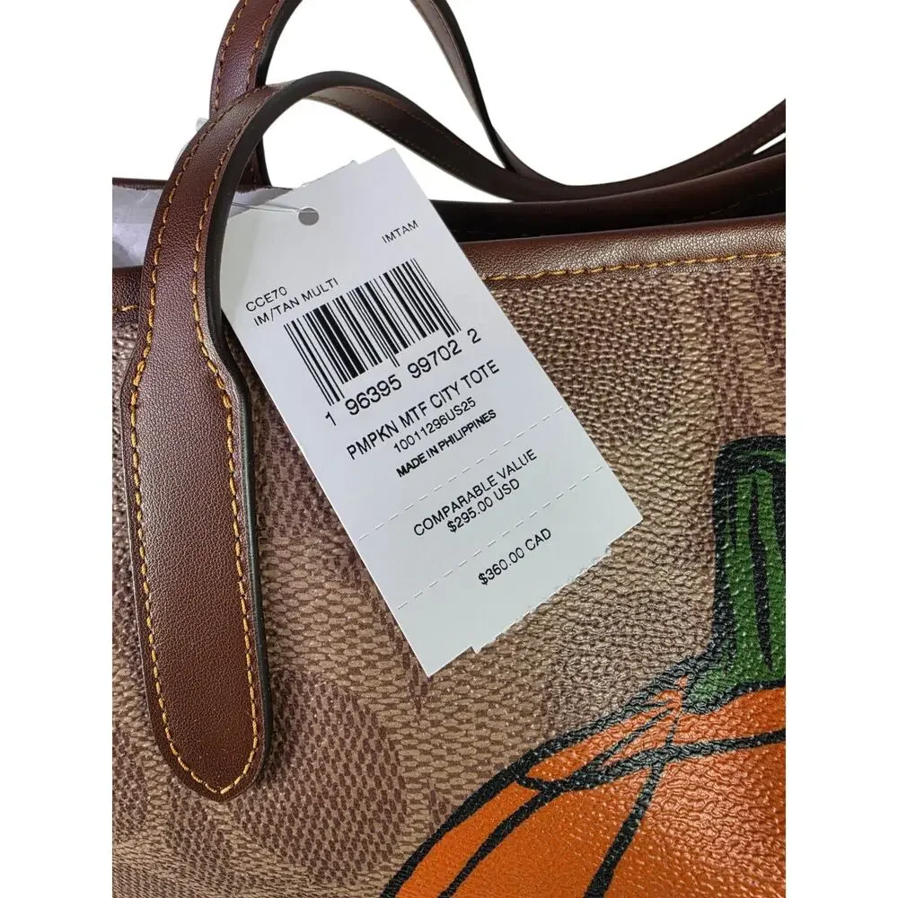 Coach city tote